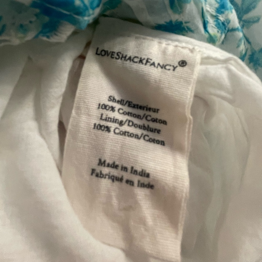 Rare LoveShackFancy Love Shack Fancy Cotton Floral Dress Galil Broderie Anglaise - Picture 13 of 15